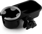 Accmor Stroller Cup Holder with Tray, Universal Cup Holder, Bike Bottle Holder, 360° Rotatable Large Caliber Drinks Holder for Stroller, Bike, Wheelchair, Walker
