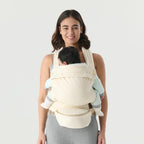 Ergonomic Baby Carrier for Newborns to Toddlers (7-35 lbs) with Adjustable Straps and Belt Bag – Comfortable, Versatile, and Stylish Babywearing Solution