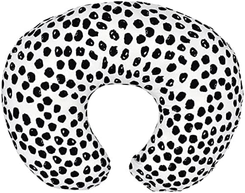 Nursing Pillow and Positioner, Breastfeeding, Bottle Feeding, Baby Sitting Support with Removable Ultra Soft Minky Cover, Tummy Time Support for Baby Boys and Girls