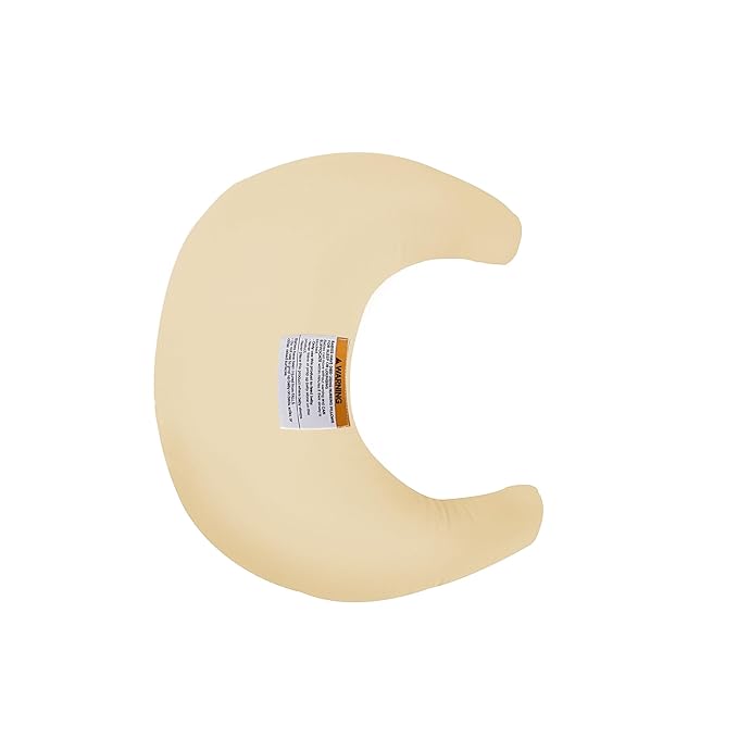 snuggle me Organic Nursing Pillow (New 2025 Design) | Bottle & Breastfeeding Pillow with Organic Cotton Cover & Fiberfill, Machine Washable Feeding Pillow, Newborn Essentials Must Haves (Honey) - v2