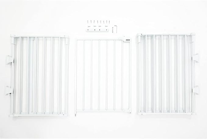 Regalo 130-Inch Super Wide Adjustable Baby Gate and Play Yard, 2-in-1, Bonus Kit, Includes 4 Pack of Wall Mounts(Pack of 1)