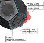 12 Sided Cube Toys,Fidget Dodecagon Toys Relief Stress,Autism Anxiety Depression for Kids and Adults (Red, Normal A4)