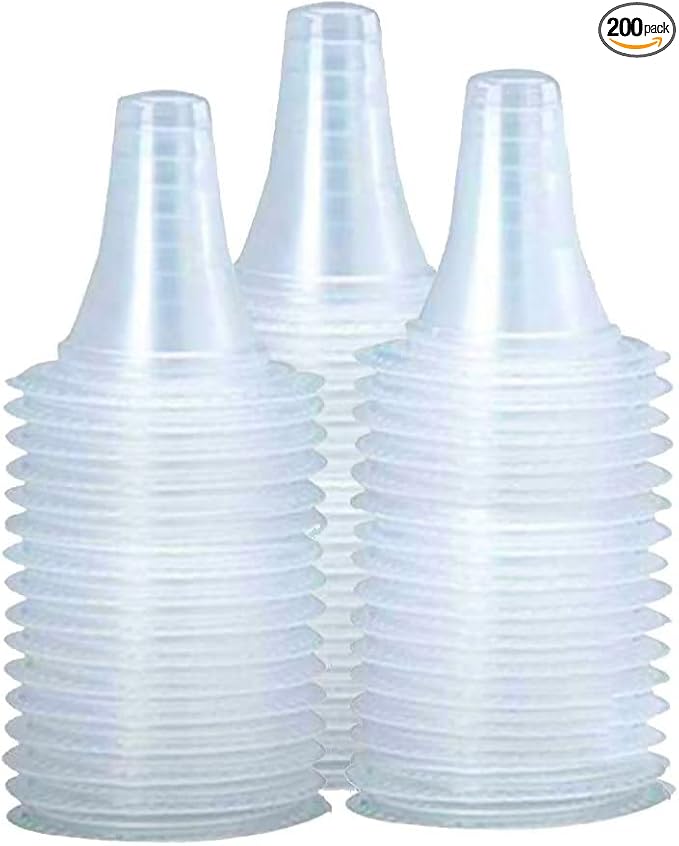 200 Counts Ear Thermometer Probe Covers/Refill Caps/Lens Filters for All Braun ThermoScan Models and Other Types of Digital Thermometers Disposable Covers (200 Counts)