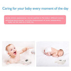Doli Yearning Upgrade Baby Bath Thermometer Room Temperature| Water Thermometer|Kids' Bathroom Safety Products| Baby Bath(Seal Shape)℃/℉, LCD