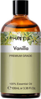PHATOIL Vanilla Essential Oil 100ML, Vanilla Essential Oils for Diffuser, Humidifier, Aromatherapy, Sleep, Relax