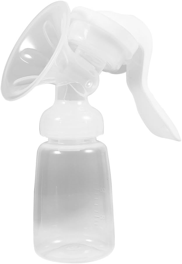 Silicone Breastfeeding 150ML Nursing Bottle Strong Suction Simple Design Manual Breast Pump