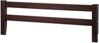 CC KITS Safety Guard Rail for Baby, Kids, and Children - Solid Wood Safety Bed Rail for Toddlers - Easy Installation - Premium Protection for Bunk, Twin, Full, Queen and King Size Beds - (Espresso)