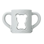 PandaEar 4 Pack Silicone Baby Bottle Handles Compatible with Dr Brown 8 oz/250 ml Narrow Baby Bottles, Baby Feeding Bottle Holder Grips