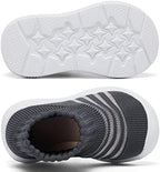 MORENDL Toddler Sock Shoes Baby Walking Shoes Infant Slippers Boys & Girls Non-Slip Sneakers