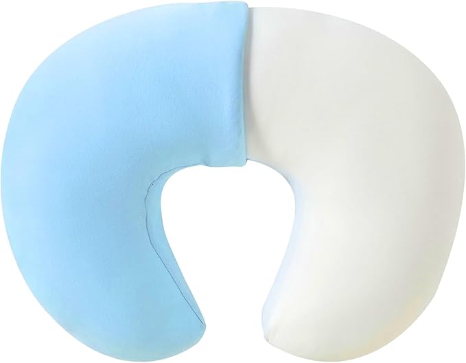 Nursing Pillow, Plus Size Breastfeeding Pillow Original Support for Baby Boys Girls Breastfeeding Essentials, with Removable Soft Cotton Cover (Dark Blue, Standard (23.62*18.11*5.91 Inches))