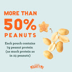 Mission Mighty Me Nutty Puffs Organic Peanut Butter Puffs for Babies + Kids - Pediatrician Developed, Plant-Based Gluten-Free Baby Snack - Peanut, and Tree Nut (6 Pack - 5 Pack Plus Mixed Nut Sample)