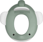 Kindsgut Potty Training Seat in whale design, designed in Germany, suitable for all toilet shapes non-slip toilet seat, Pistachio