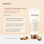 Stretch-Care Massage Cream for Teens & Expecting Mothers – Deep Moisture & Body Elasticity Support, 150 ml