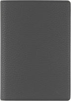 Fenice Classic Passport Cover Holder Wallet Case for Travel Essential RFID Blocking Vegan Leather Waterproof (GREY)