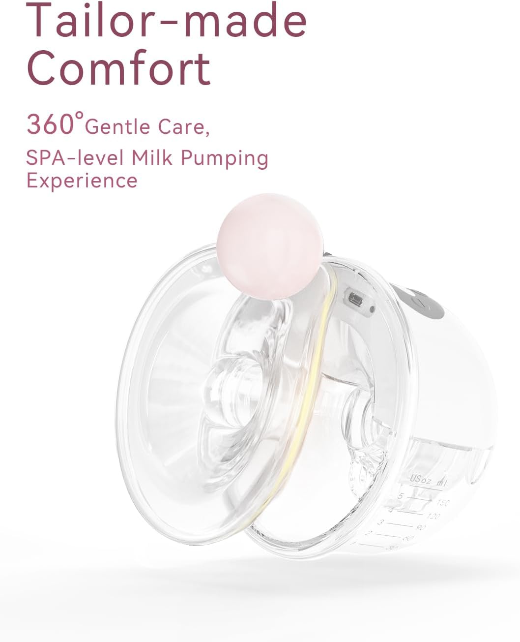 Electric Breast Pump Hands Free, Wearable Breast Pump with 2 Modes, Double Wireless Portable Breasts Pumps