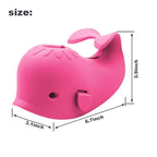 Baby Bathtub Faucet Cover, Baby Safety Protection Silicone Toys, Bath Spout Cover Baby Bathtub, Faucet Cover Baby Bathtub Silicone Whale for Kids, Toddler, Infant, Gifts for Children