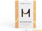 Modern Fertility Ovulation & Pregnancy Test Bundle, Identify Fertile Days, Predict Ovulation, and Detect Pregnancy Early, FSA HSA Approved, 20 Strips & 4 Tests