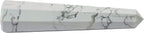 Amazing Gemstone Howlite Crystal Towers - Natural Healing Crystal Point Obelisk for Reiki Healing and Crystal Grid (3 Inch)