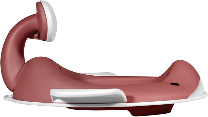 Kindsgut Potty Training Seat in whale design, designed in Germany, suitable for all toilet shapes non-slip toilet seat, Dusty Pink