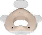 Kindsgut Potty Training Seat in whale design, designed in Germany, suitable for all toilet shapes non-slip toilet seat, Sand
