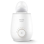 Philips Avent Premium Fast Bottle Warmer, with Smart Temperature Control, Water Bath Technology, Automatic Shut-Off, Model SCF358