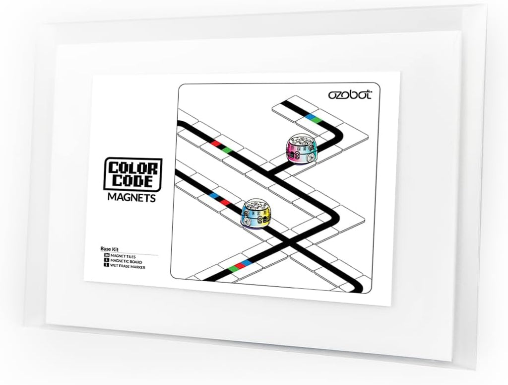 Color Code Magnets Base Kit: Interactive Coding Learning Tool for Kids Ages 5+, Enhances Logic & Problem-Solving Skills, Classroom Education, 36 Tiles, Evo Required Not Included