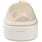 Bebamour Toddler Potty Training Toilet 3 in 1 Versatile Toilet Seat & Step Stool & Potty Chair Portable Potty Trainer for Boys & Girls with with 100 Pack Trash Bags (Dinosaur Coffee)