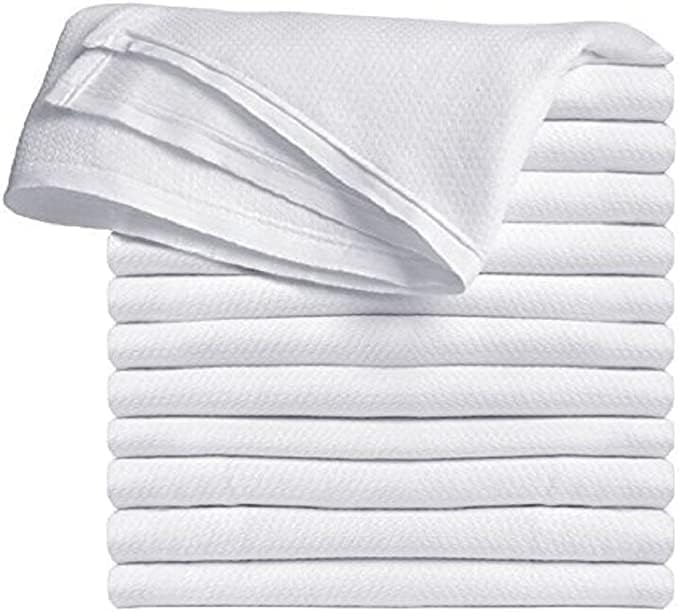 High Absorbancy Reusable Flat Cloth Diapers, Soft & Safe 27 X 27 100% Cotton Burp Cloth, Also Great to Clean Mirrors (3)