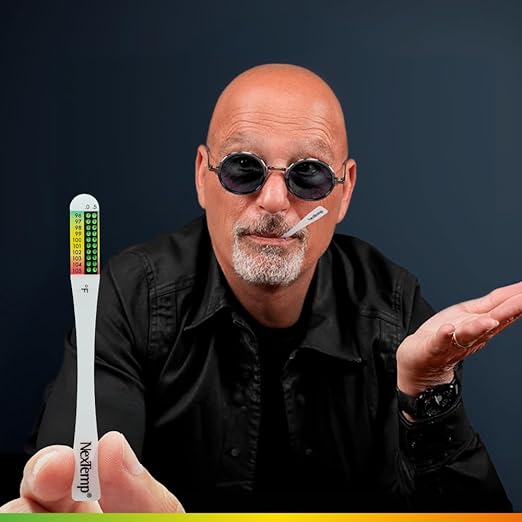 NexTemp® Go - Ready When You are - Single-Use Disposable Thermometers - Results in Seconds, for Work, Home, & Travel (24-Pack (Farenheit))