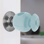 New & Improved - Door knob Baby Safety Cover - 5 Pack - Deter Little Kids from Opening Doors with A Child Proof Door Handle Lock (Blue)