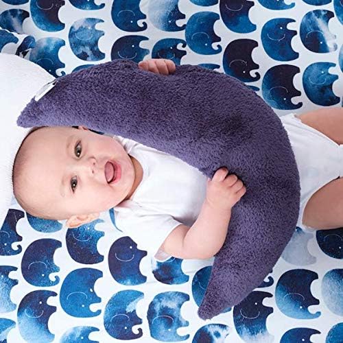 Oilo Crib Sheet, Breathable, Fitted, Turkish Cotton Jersey, 300 Thread Count, Machine Washable, Fits Standard Crib (28" x 52" x 6"), Toddler Bedding, Girl, Boy, & Neutral Nursery Design, Elephant