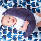 Oilo Crib Sheet, Breathable, Fitted, Turkish Cotton Jersey, 300 Thread Count, Machine Washable, Fits Standard Crib (28" x 52" x 6"), Toddler Bedding, Girl, Boy, & Neutral Nursery Design, Elephant