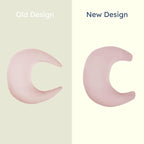 snuggle me Organic Nursing Pillow (New 2025 Design) | Bottle & Breastfeeding Pillow with Organic Cotton Cover & Fiberfill, Machine Washable Feeding Pillow, Newborn Essentials Must Haves (Petal) - v2