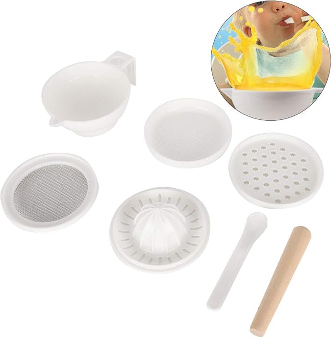 Infant Food Supplement Grinder - Manual Grinding Bowl for Baby Puree - Portable Multi-Function Cooking Machine for Homemade Kids Food