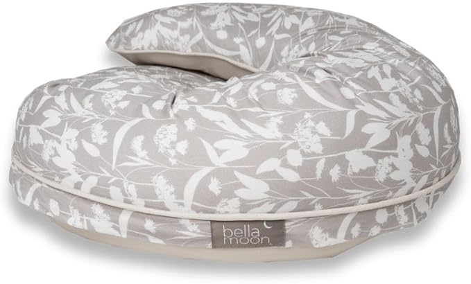 BellaMoon C Shaped Pregnancy Pillow for Sleeping (55 Inch) Maternity Body Pillow with Cooling Cover Soft Support for Women, Back, Legs, Belly C Pillow for Side Sleeping & Full Body Pillows for Adults