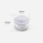 Comotomo 'Smart Vent' Food Container, Gray Set of 6