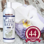 NutriBiotic Bubble Bath, Fresh Fruit, 16 Oz. Twin Pack | Gentle Moisturizing with GSE, Aloe & Botanicals | Bubble Bath Fun for Kids, Too | Tear-Free, Oil-Free, Vegan, Hypoallergenic & pH-Balanced