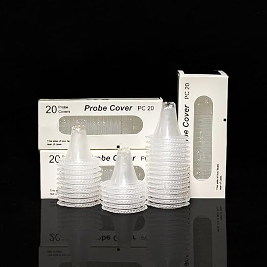 300 X Ear Thermometer Covers Thermometer Ear Lens Filters, Refill Covers for All Braun themometer Models BPA Free Digital Disposable Covers