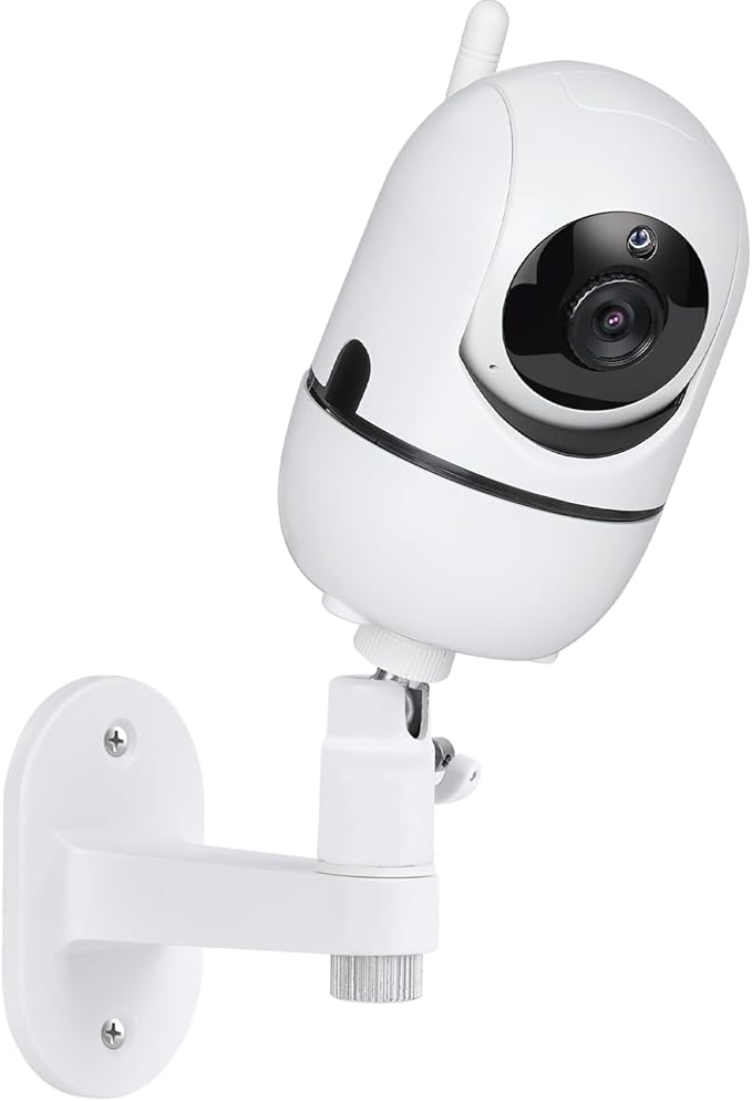 Adjustable Baby Monitor Mount for HelloBaby HB65/HB40/HB6550/HB66/HB6339/HB6550 Pro, ANMEATE SM935E, Universal Baby Monitor Wall Mount with Perfect View and Easy to Install