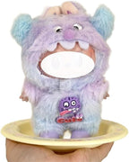 Clothes for LABUBU 17cm Doll (NO Doll),Outfit for LABUBU,Dress and Hairpin Set for LABUBU Dress Up,Accessories for LABUBU