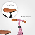 JOYSTAR 10"/12" Toddler Balance Bike for Girls & Boys, Ages 18 Months to 5 Years, Kids Push Bike with Footrest & Adjustable Seat Height, First Birthday Gifts for 2-5 Boys Girls