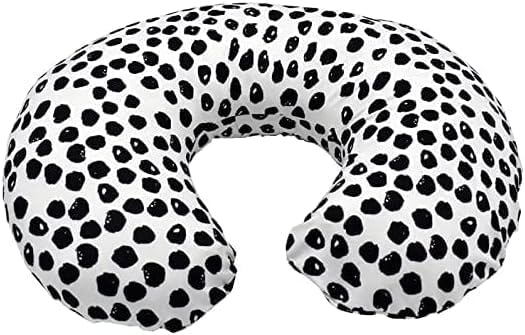 Nursing Pillow and Positioner, Breastfeeding, Bottle Feeding, Baby Sitting Support with Removable Ultra Soft Minky Cover, Tummy Time Support for Baby Boys and Girls