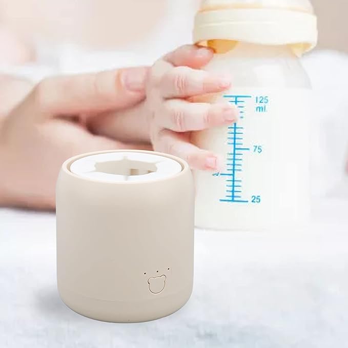 Automatic Baby Formula Mixer, Electric Milk Shaker Low Noise, USB Charging, 3 Mixing Modes for Infant Feeding to Avoid Lumpy Reduce Bubbles