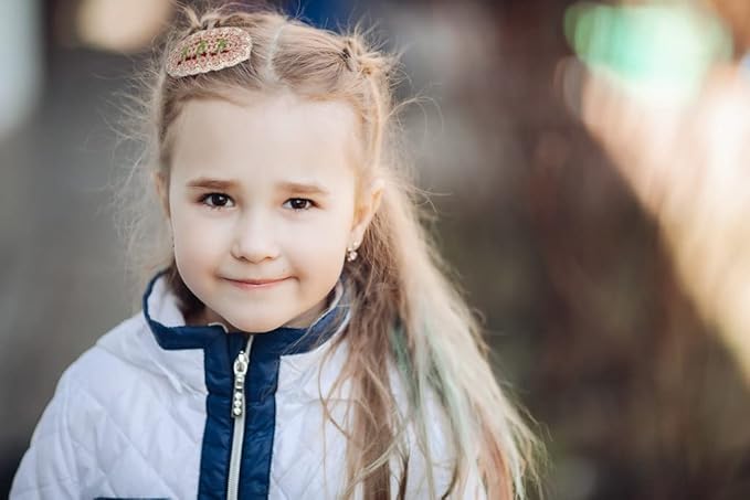 Hair Clips for Girls 16 Pcs No Slip Assorted Barrettes for Kids Bows Pink Red Cute Hair Accessories for Little Girls Teens Toddlers Child Kids Gifts