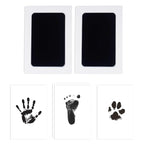 1-Pack Clean Touch Ink Pad for Baby Handprints and Footprints, Baby Footprint Kits,Inkless Hand and Footprint Kit,No Mess Ink Pad for Baby Hand and Footprints,Baby Shower Gifts for New Moms