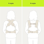 Ergonomic Baby Carrier for Newborns to Toddlers (7-35 lbs) with Adjustable Straps and Belt Bag – Comfortable, Versatile, and Stylish Babywearing Solution