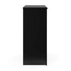 Storkcraft Crescent 4 Drawer Chest (Black) – GREENGUARD Gold Certified, Easy-to-Match Chest of Drawers for Nursery and Kids Bedroom, Dresser Organizer for Children’s Bedroom