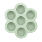 PandaEar 3 Pack Baby Food Freezer Tray with Lids, Silicone Baby Food Storage Container for Homemade Baby Food, Fruit, Purees & Breastmilk (Pink/Green/Linen)