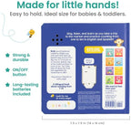 Binibi Spanish Musical Book - Counting at The Market | Bilingual Children's Book for Babies & Toddlers 1-3 | Libro en Espanol para Bebes