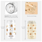 Evorie Tritan Spill Proof Toddler Straw Sippy Cup, 10 oz for Baby and Toddlers 1-3 Years Old, No Spill Straw Water Bottle with Removable Handles, Ideal for School, BPA-Free, Giraffe (NEW)